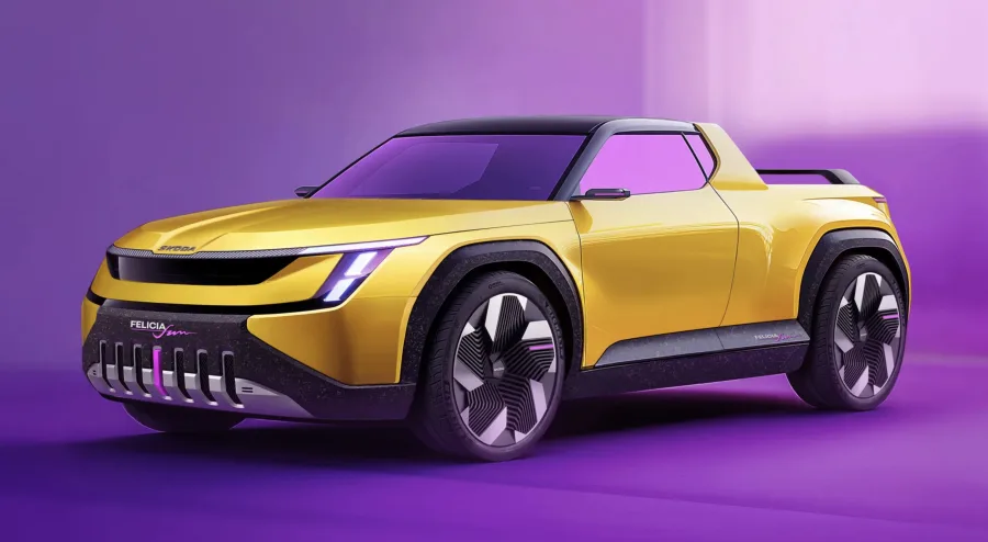 Skoda Felicia Fun volta em versão conceito com releitura ousada para a era moderna