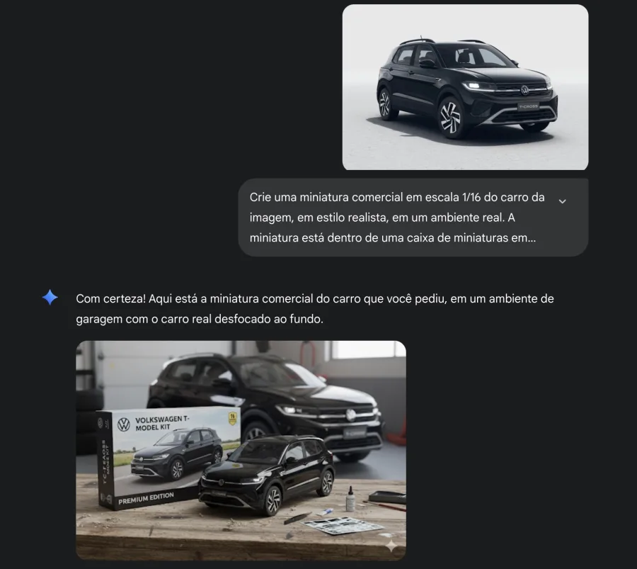 Resultado deste prompt