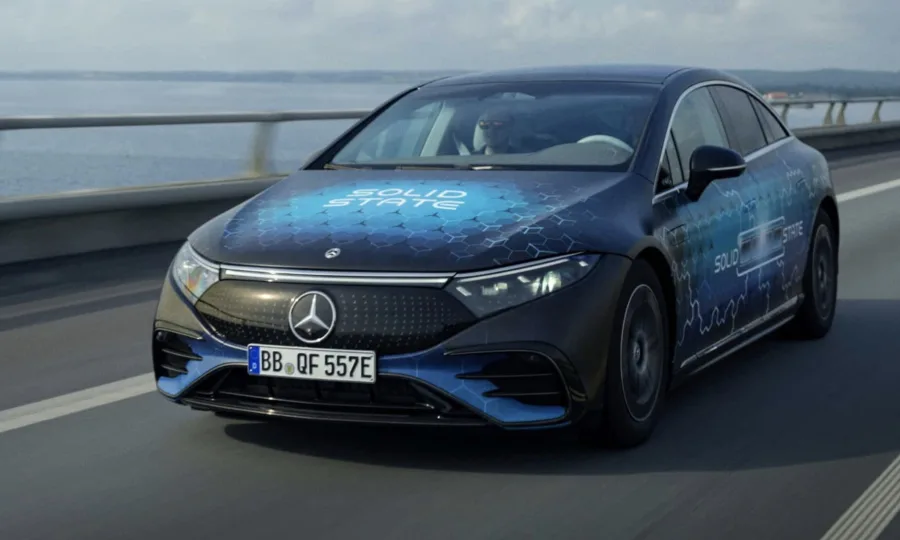 Mercedes EQS com bateria sólida percorre 1.205 km e redefine autonomia dos elétricos