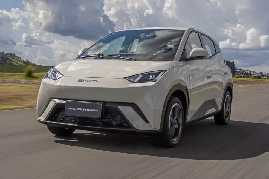 BYD Dolphin Mini desvaloriza menos que VW Polo e desafia mercado em 2025