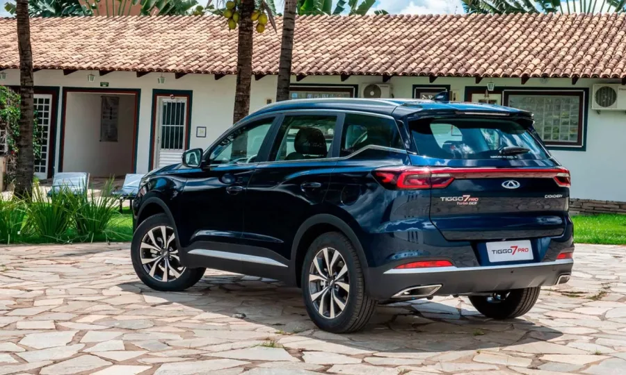 Chery Tiggo 7 Pro 2023 usado entrega desempenho, tecnologia e conforto, mas exige atenção ao consumo e custos de manutenção