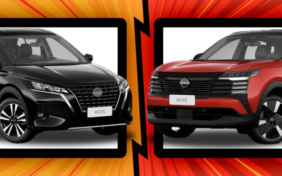 Nissan Kicks 2026 chega ao Brasil enquanto Kicks Play mantém a velha geração ativa