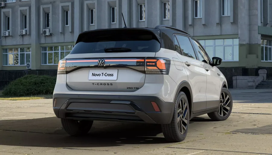 Volkswagen T-Cross 2026 sobe até R$ 5 mil e chega a R$ 196.990 no Brasil