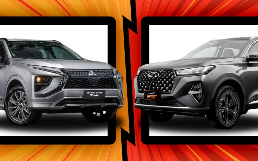 Chery Tiggo 7 Sport 2026 x Mitsubishi Eclipse Cross Rush 2026: qual SUV entrega mais conforto e desempenho?