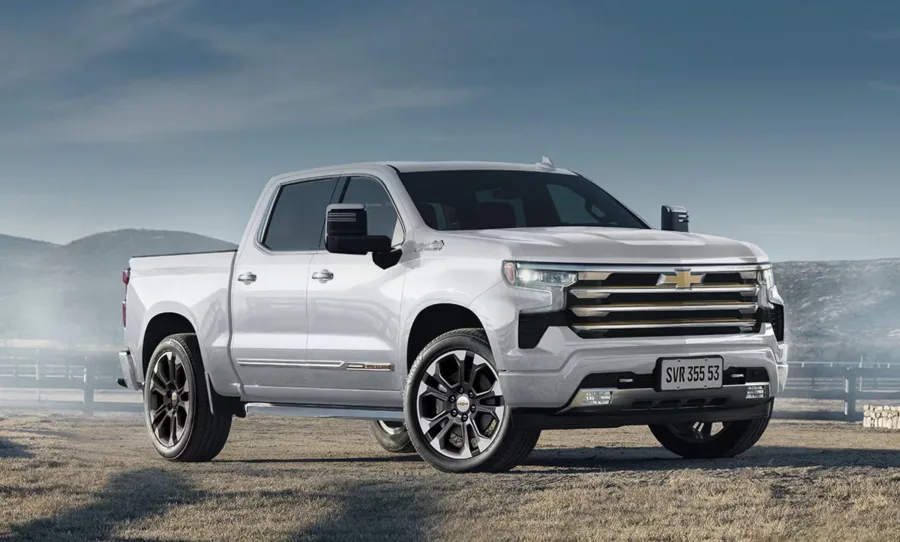 A Silverado 2025 está disponível apenas na versão High Country 5.3 V8 4x4, voltada a quem busca desempenho, conforto e tecnologia de ponta em uma picape grande e sofisticada.