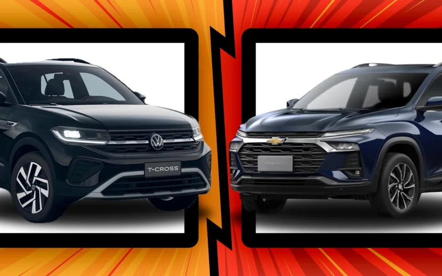Chevrolet Tracker Premier 2025 x Volkswagen T-Cross Highline 2025: comparativo mostra qual SUV entrega o melhor equilíbrio entre conforto, consumo e desempenho
