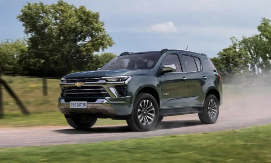 Chevrolet Trailblazer High Country 2.8 2026: ficha técnica, consumo e preço do SUV a diesel com 7 lugares