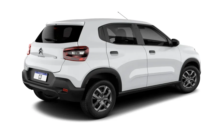 O Citroën C3 Live 1.0 2026 é um hatch compacto voltado ao uso urbano, ideal para quem busca praticidade e economia sem abrir mão de conforto básico e estilo moderno.