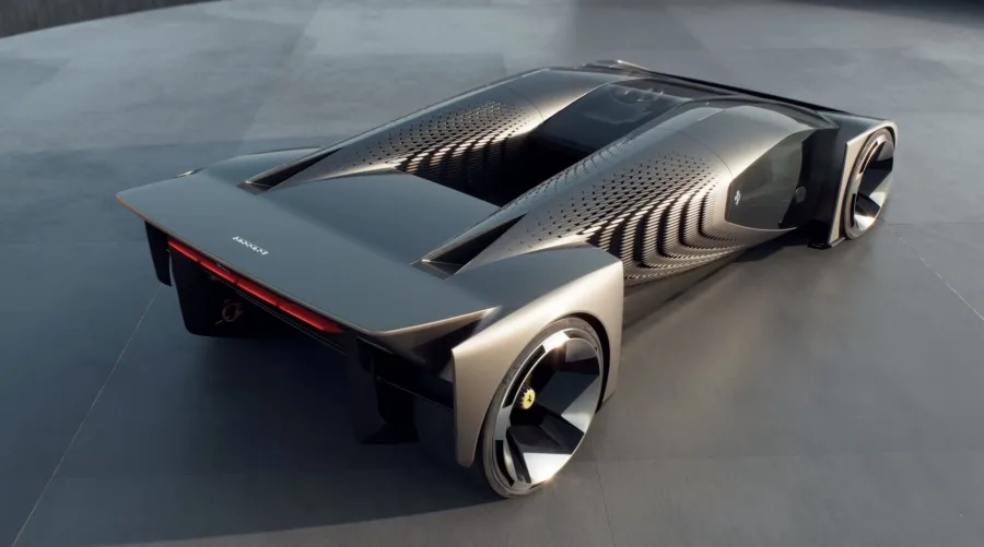 Cada detalhe foi calculado por IA, resultando em um modelo 3D único, vendido como NFT apenas para membros do exclusivo Ferrari Hyperclub.