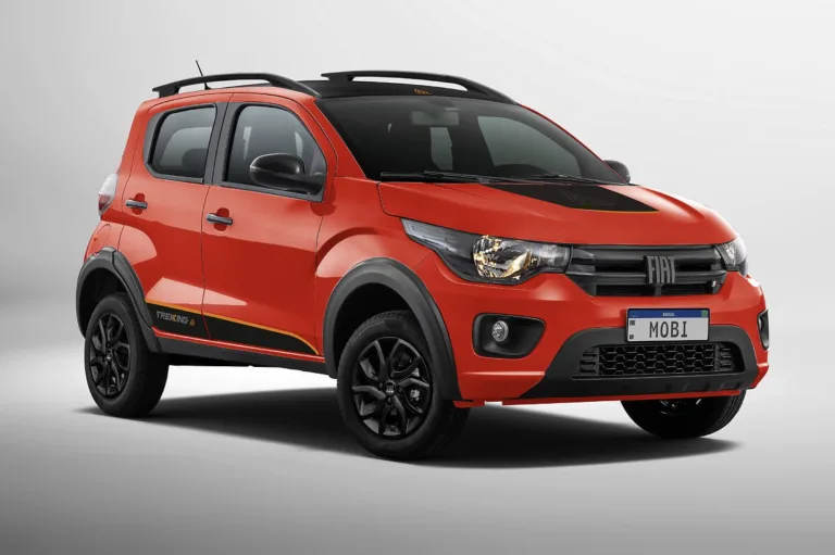 Fiat Mobi Trekking 1.0 2026: Preço, Ficha técnica, Consumo, Equipamentos e Fotos; hatch faz até 15,1 km/l e é ideal para o dia a dia urbano
