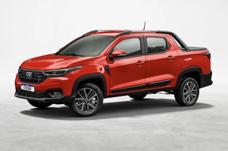 A Fiat Strada Volcano 1.3 CD AT 2026 é uma picape compacta cabine dupla para quem precisa de espaço para a família ou serviço leve, sem abrir mão de conforto, tecnologia e visual moderno.