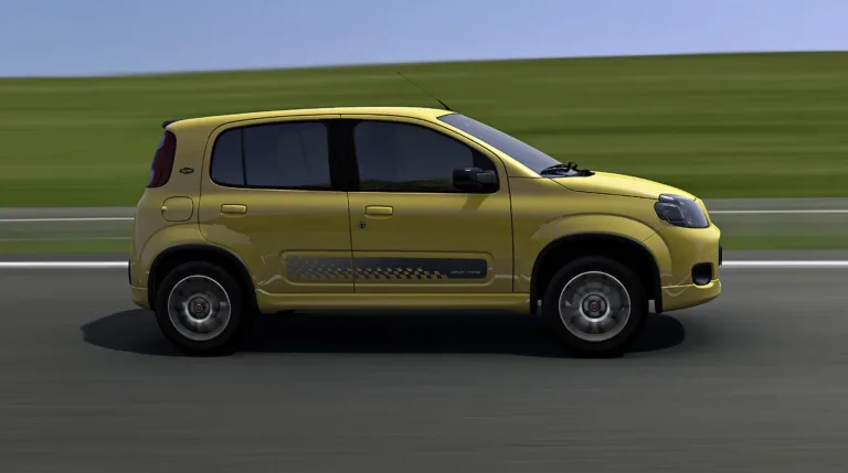 Fiat Uno Interlagos 1.4 2013: Preço, Ficha técnica, Consumo, Equipamentos e Fotos; compacto tem porta-malas de 280 litros e serve bem para uso urbano diário