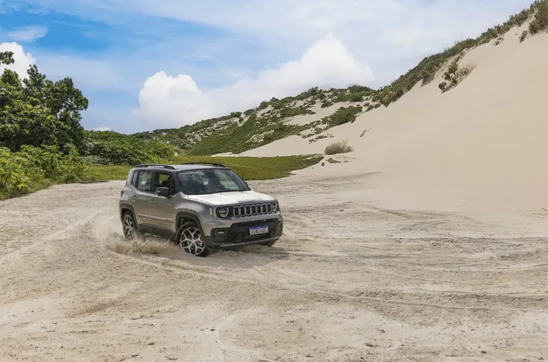 Jeep Renegade Sahara 1.3 2025: Preço, Ficha técnica, Consumo, Equipamentos e Fotos; SUV compacto com bom consumo e conforto, ideal para quem busca estabilidade e segurança no dia a dia