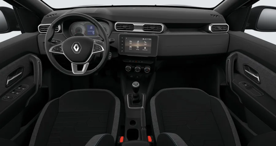 O câmbio manual de 5 marchas é simples e confiável, com engates precisos. A tração dianteira e o peso de 1.255 kg ajudam na dirigibilidade em cidade e estrada.