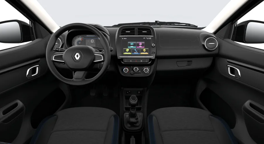 O câmbio manual de 5 marchas e a tração dianteira garantem leveza e facilidade de uso no trânsito intenso. A embreagem é macia e as relações curtas ajudam nas retomadas.