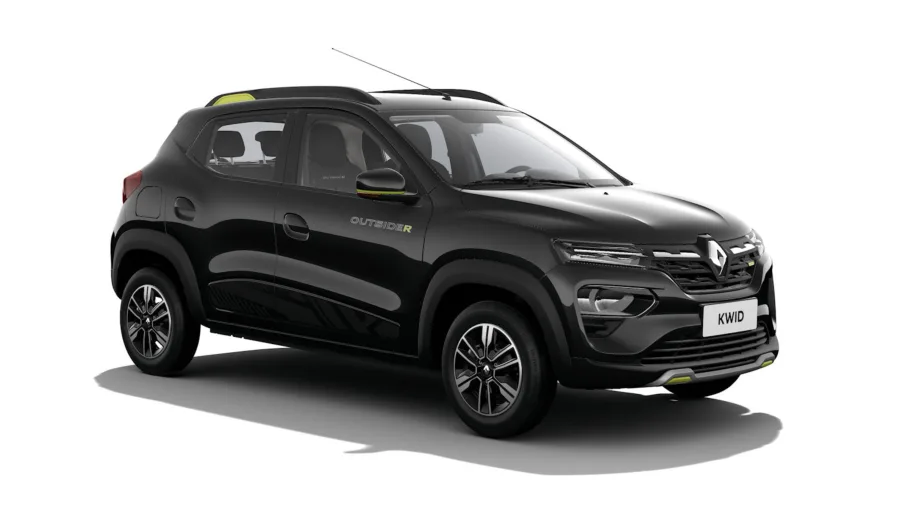 Renault Kwid Outsider 1.0 2025: Preço, Ficha técnica, Consumo, Equipamentos e Fotos; hatch faz até 15,5 km/l e é ideal para o dia a dia na cidade