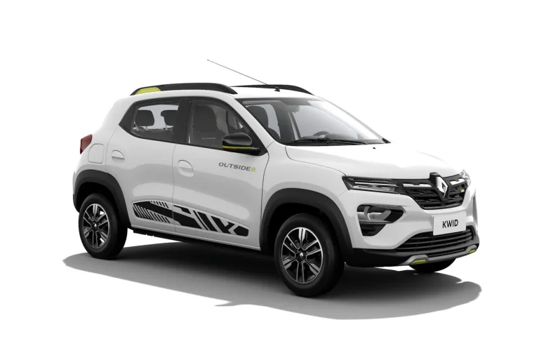 Renault Kwid Outsider 1.0 2026: Preço, Ficha técnica, Consumo, Equipamentos e Fotos; versão topo de linha do hatch compacto é leve e econômico na cidade