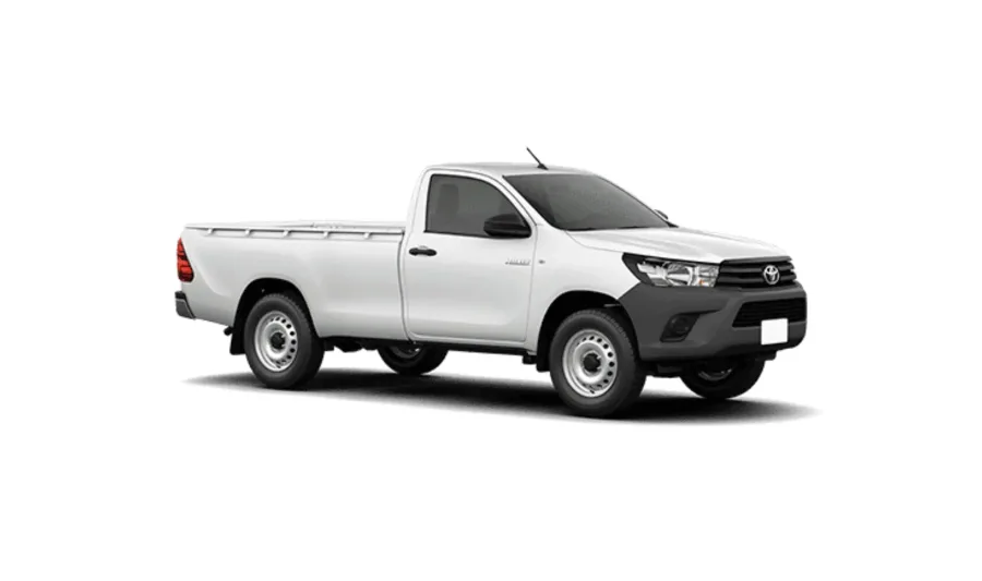A Hilux STD 2.8 CS 2025 faz 9,3 km/l na cidade e 10,6 km/l na estrada, com tanque de 80 litros e autonomia de até 848 km, ideal para longas jornadas de trabalho e transporte.