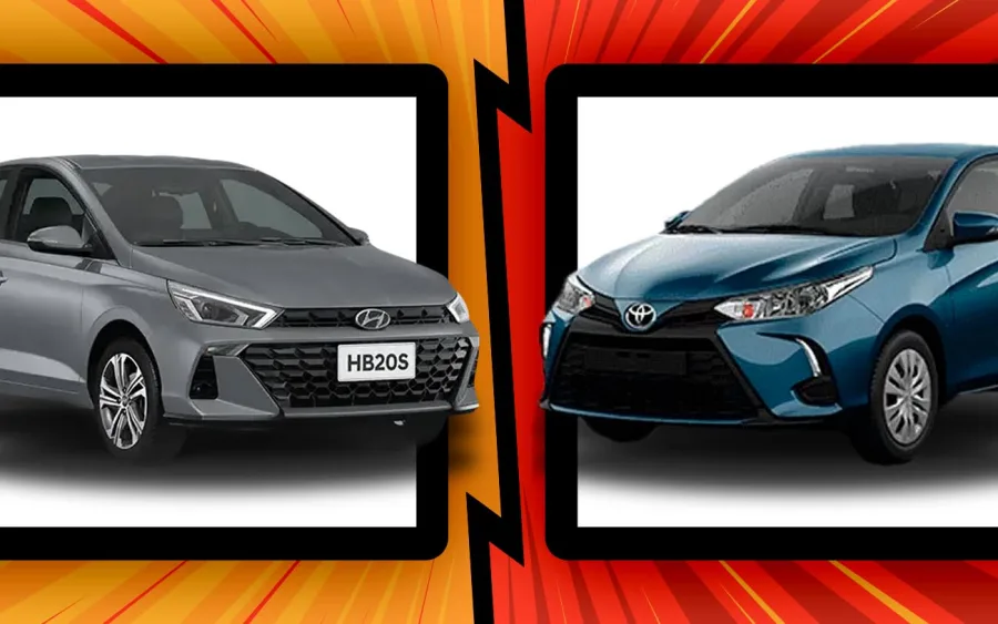 O comparativo entre Toyota Yaris Sedan 1.5 XLS CVT 2025 e Hyundai HB20S 1.0 TGDI Platinum 2025 analisa conforto, consumo e desempenho para ajudar o leitor a decidir qual sedã entrega o melhor equilíbrio no dia a dia.