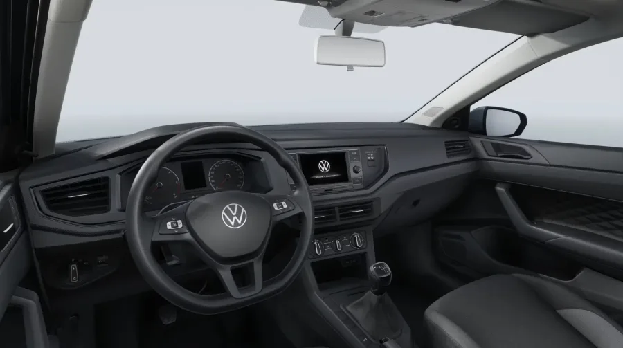 A transmissão manual de cinco marchas é leve e precisa, facilitando o uso cotidiano e contribuindo para a sensação de controle e prazer ao dirigir.