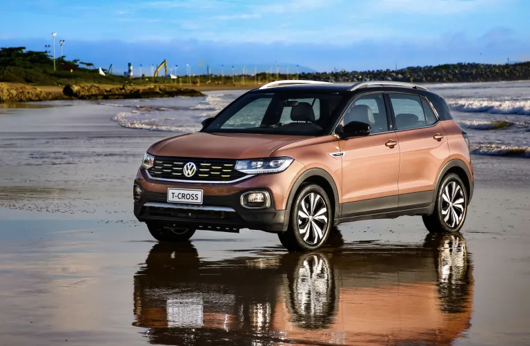 Volkswagen T-Cross Highline 1.4 TSI 2024: Preço, Ficha técnica, Consumo, Equipamentos e Fotos; SUV oferece conforto, segurança e espaço ideal para famílias pequenas