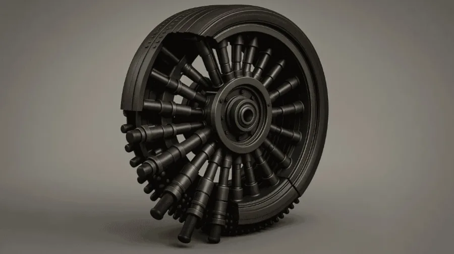 A roda foi inventada há 5,5 mil anos. Agora, um conceito chamado SurfacePlan tenta repetir a revolução ao eliminar a transmissão tradicional dos veículos e aplicar força direta no solo.