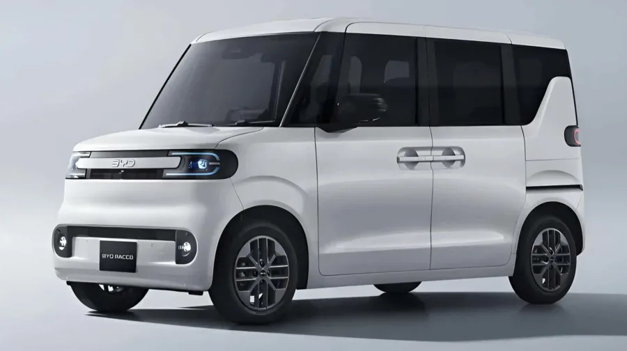 BYD Racco estreia no Japão e desafia kei cars com design urbano e 180 km de autonomia