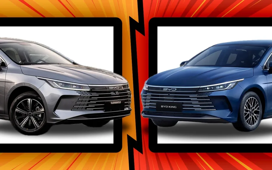 BYD King 2025: entenda as diferenças entre a versão GL e GS; comparativo mostra o que muda em cada sedan híbrido