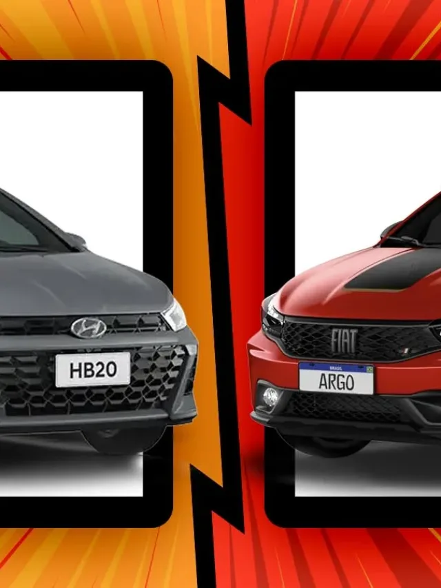 Fiat Argo Trekking ou HB20 Platinum 2025: veja comparativo dos hatches