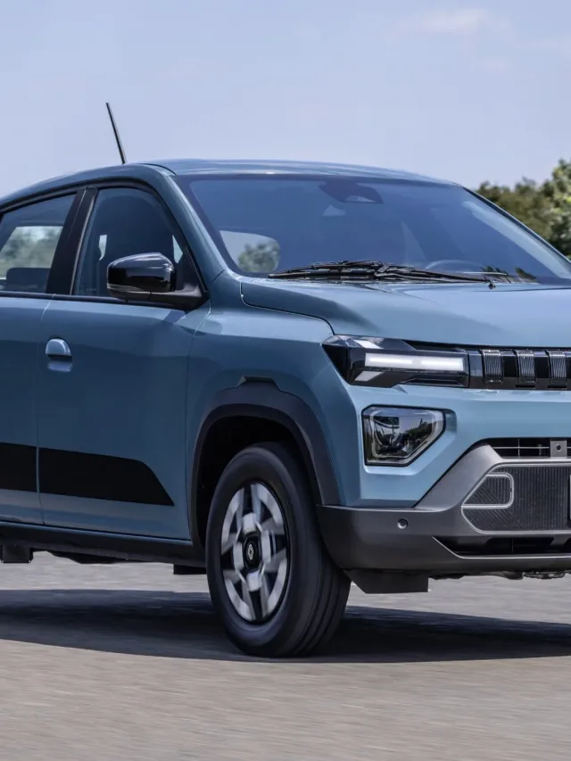 Renault Kwid E-Tech 2026 adota visual robusto e interior digital