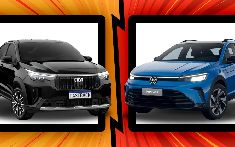 Fiat Fastback Hybrid Audace 2026 x Volkswagen Nivus Highline 2026: Comparativo entre SUV cupê híbrido e a combustão, qual é melhor para o dia a dia?
