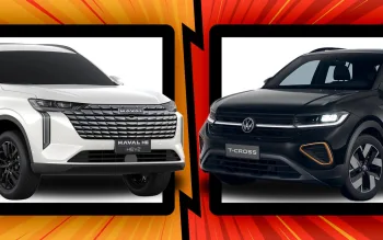 GWM Haval H6 2026 ou Volkswagen T-Cross 2026: comparativo de SUVs de mundos diferentes, mas preços próximos