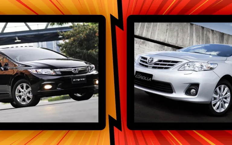 Honda Civic 2012 vs Corolla 2012: Qual o melhor usado? Veja comparativo completo dos sedans