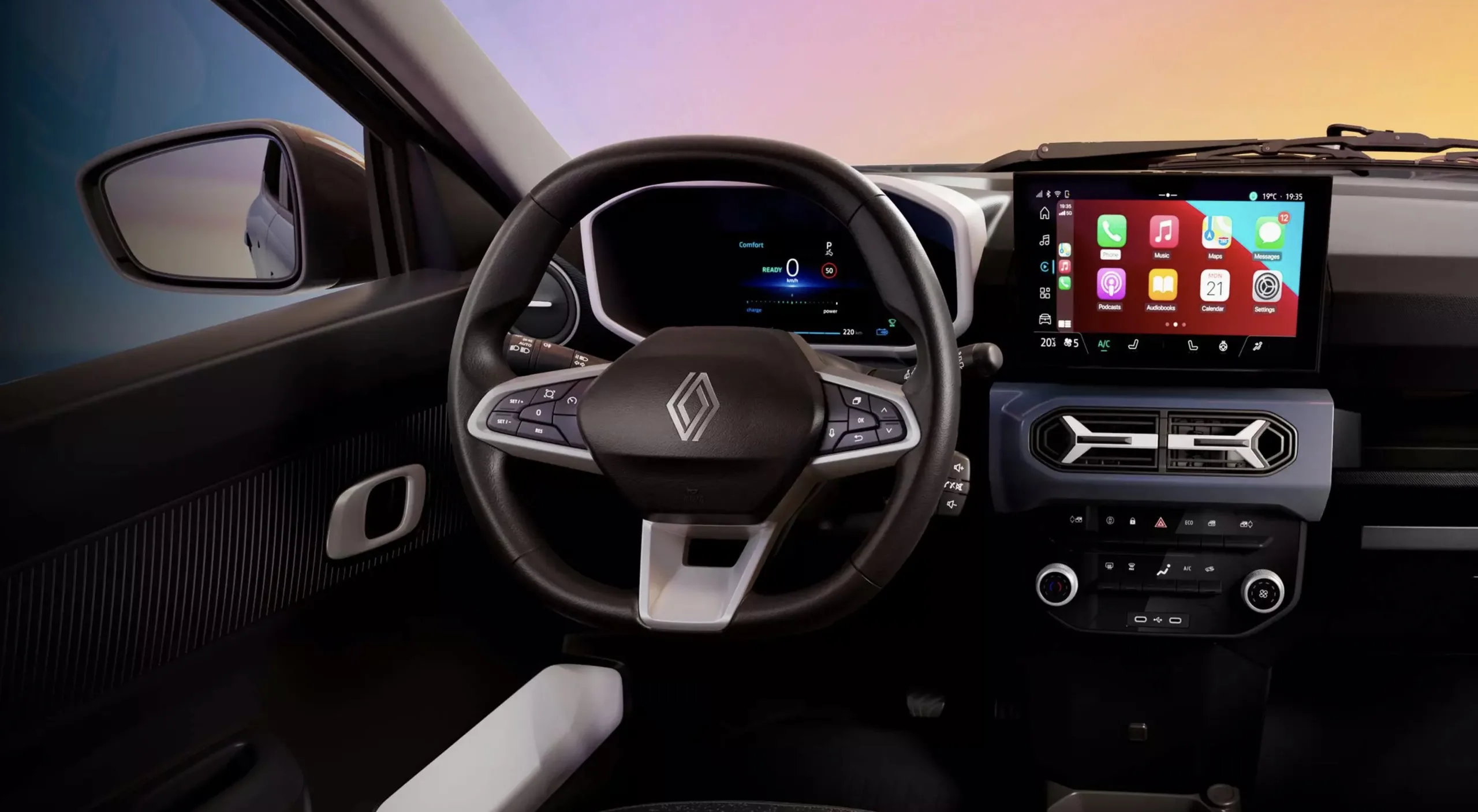 Por dentro, a central multimídia ganha interface nova e mais moderna. O acabamento muda em detalhes pensados para o gosto do brasileiro.