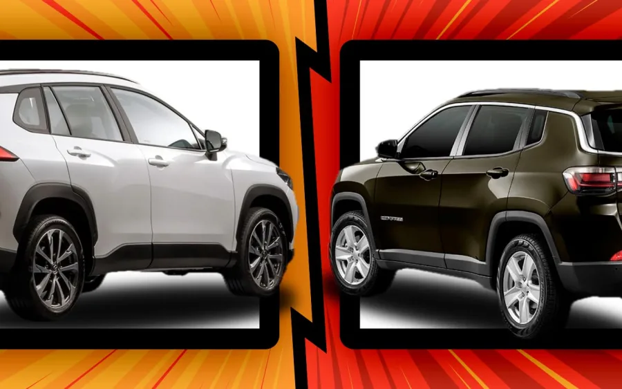 Toyota Corolla Cross XR 2022 x Jeep Compass Sport 2022: comparativo revela qual SUV usado entrega mais equilíbrio e valor no uso diário