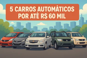 Carros até 60 mil reais automático que valem a pena como usado: veja a lista