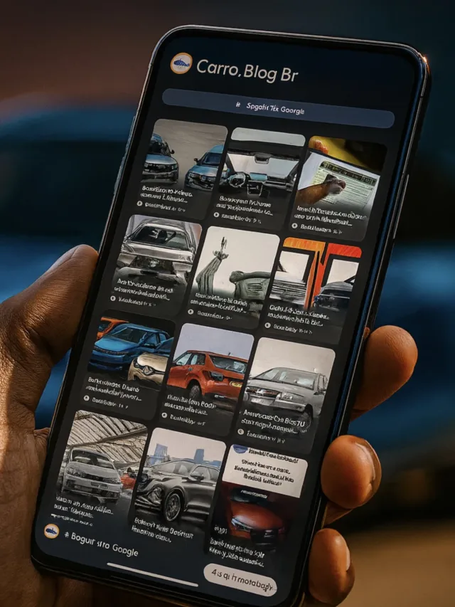 Google Discover: Carro.Blog.Br estreia perfil com notícias automotivas