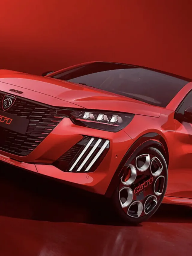Peugeot E-208 GTi elétrico mostra sua face agressiva no Salão 2025