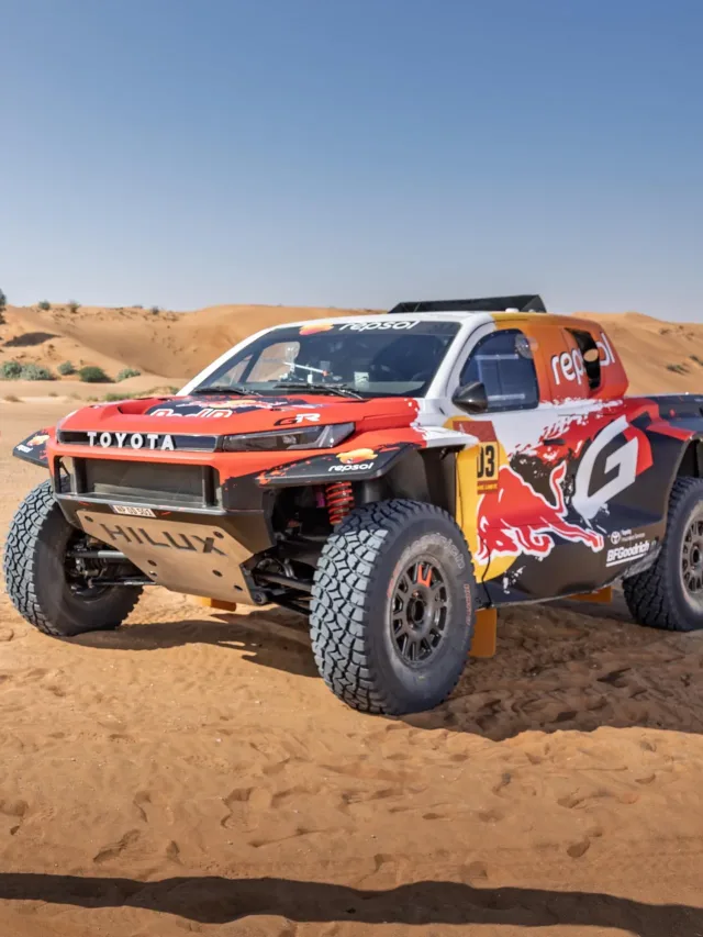 Toyota Hilux 2026 já está preparada para encarar o rali Dakar
