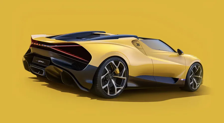 O Bugatti Mistral nasce para encerrar uma era inteira. Ele é a última variação do Chiron e o adeus definitivo ao motor W16, criado para ir além de qualquer limite conhecido.