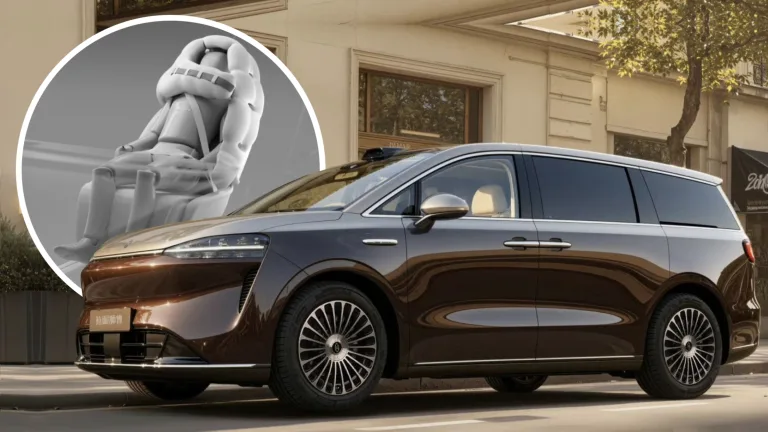 Entenda como funciona o airbag “capacete” da nova minivan e luxo da Chery com a Huawei