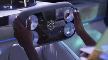 Estão testando um volante quadrado na Peugeot: É o futuro ou uma ideia terrível?