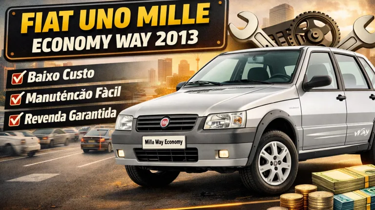 O último guerreiro: por que o Fiat Uno Mille Way 2013 vale mais hoje do que quando era zero?