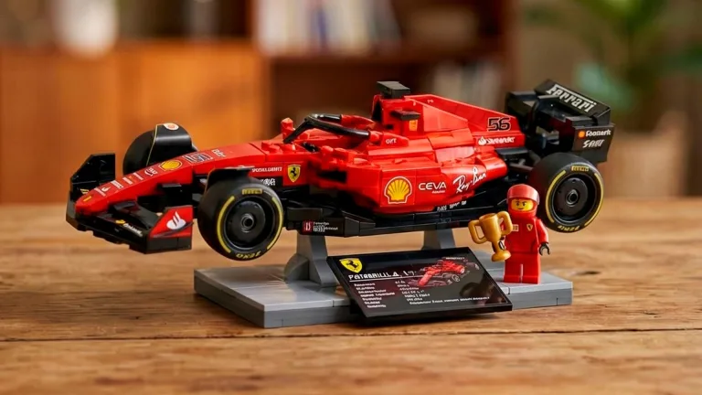 Michael Schumacher e seu carro de F1 serão destaques de novo conjunto da LEGO