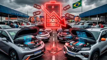 Carro elétrico: valor dos usados passa a ser decidido pelo estado da bateria