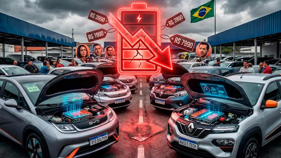Carro elétrico: valor dos usados passa a ser decidido pelo estado da bateria