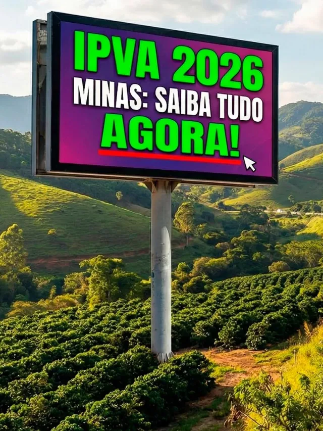 Consulta IPVA 2026 MG: quem paga 4%, quem paga menos e prazos
