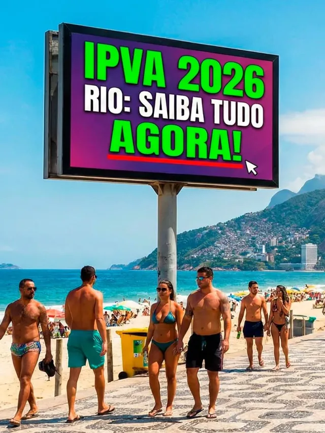 IPVA RJ 2026: Calendário, valores, prazos e quem paga menos