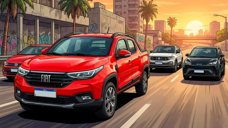 Ranking 2025: Strada, Polo e T-Cross dominam mercado; veja o top 100