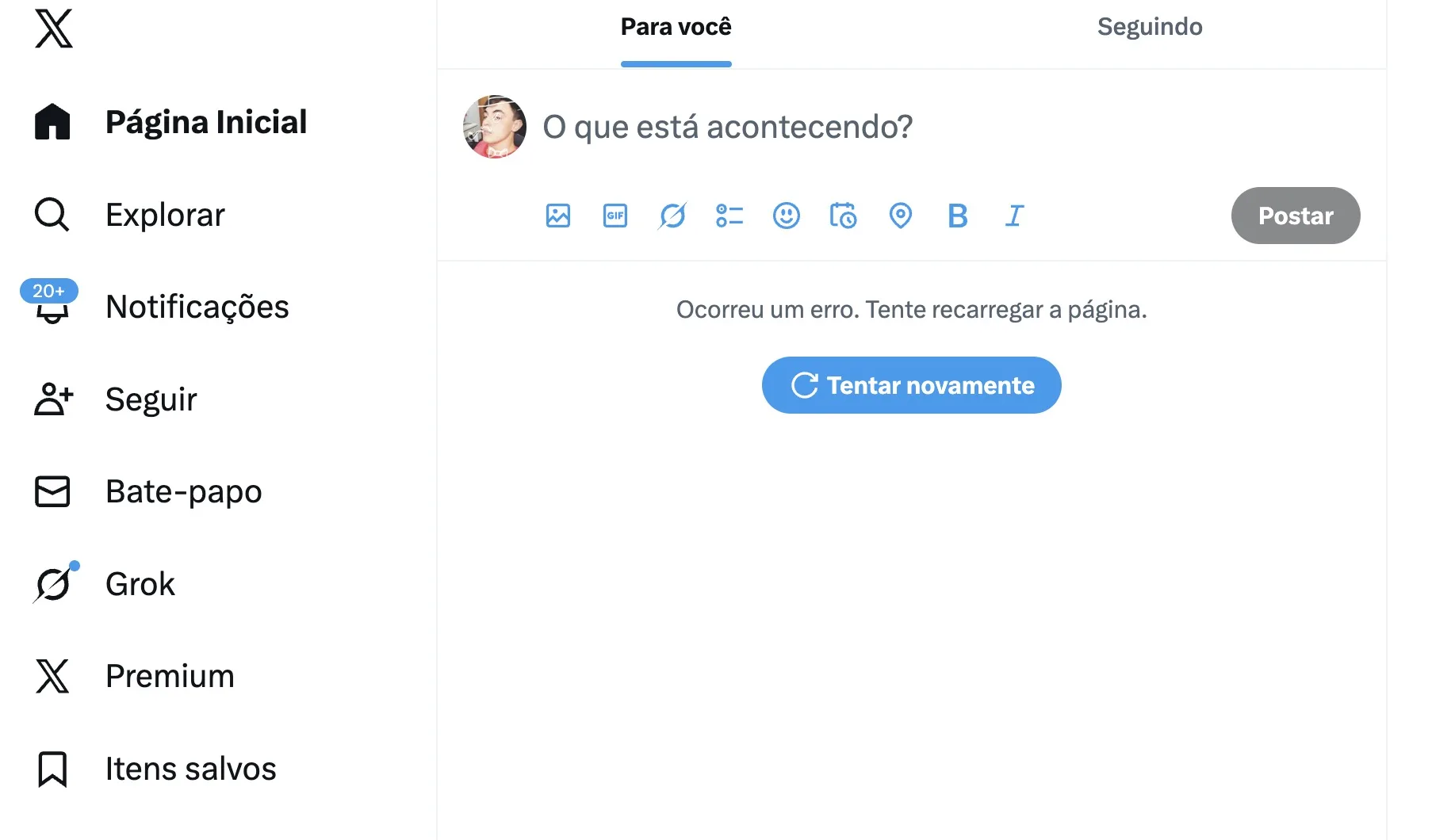 Twitter fora do ar hoje; “twitter is down” entenda o que está acontecendo